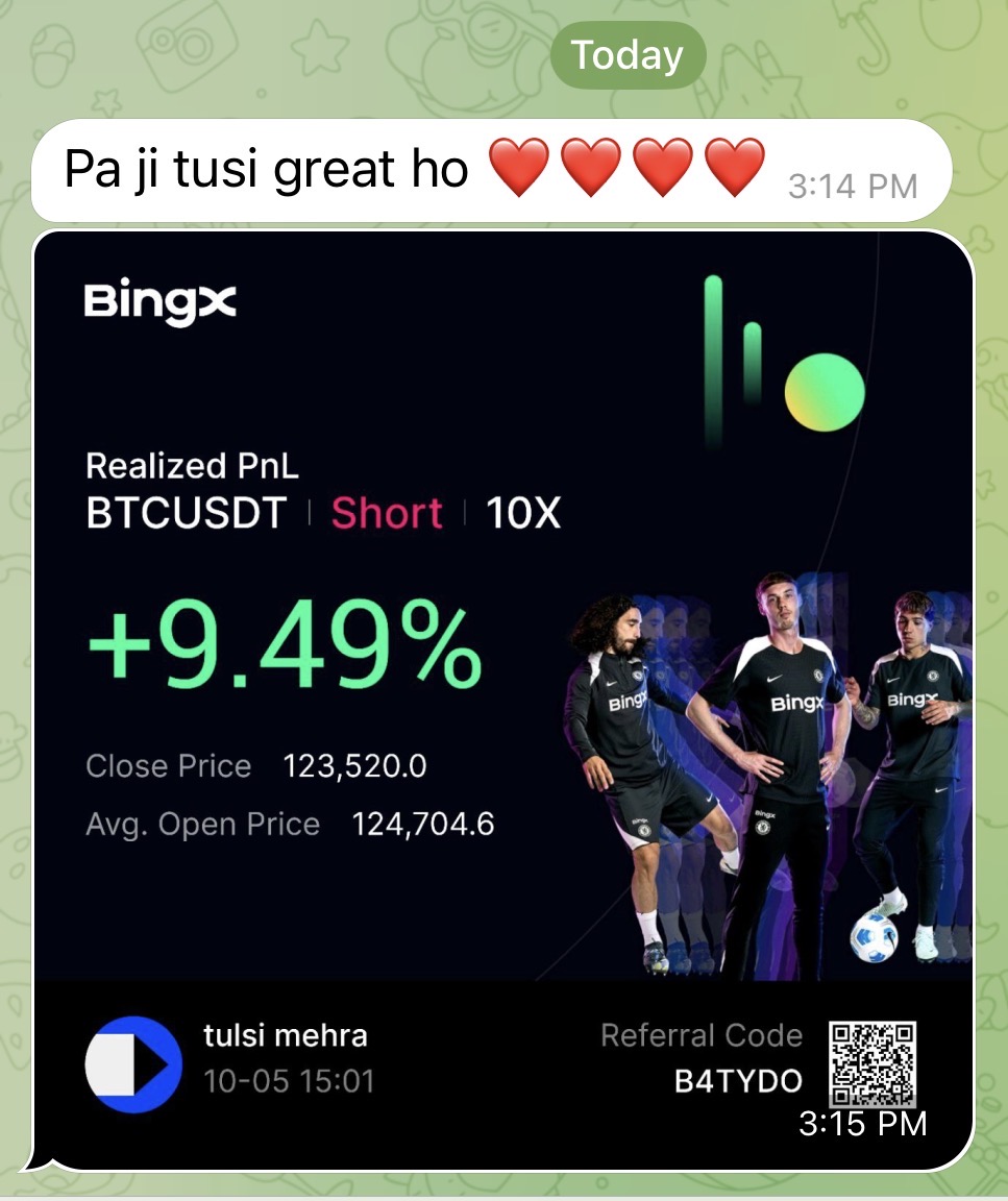 BingX user profit screenshot 12